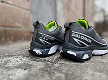 Чоловічі кросівки Salomon XT-6 FT Graphite темно-сірі, фото 6