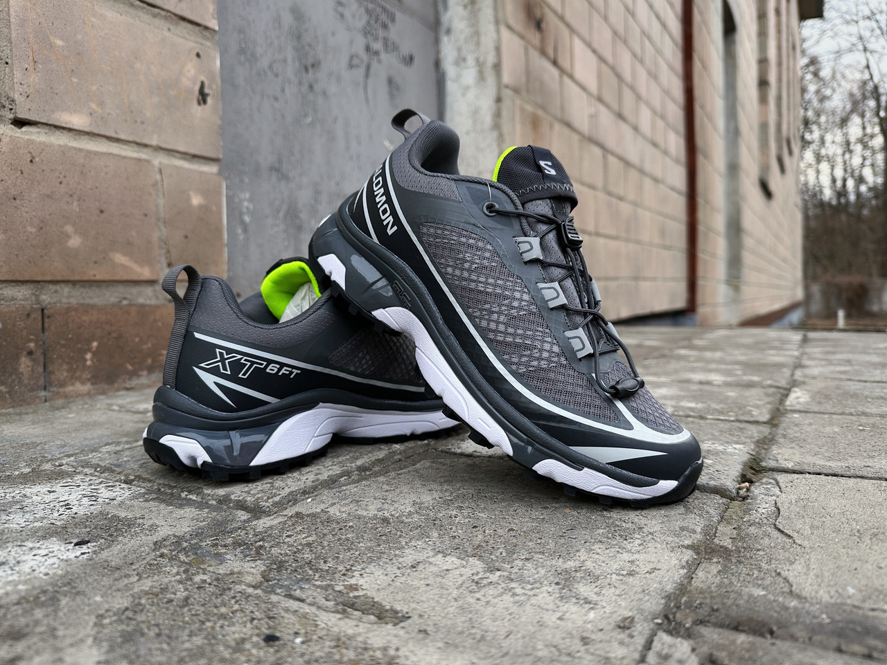 Чоловічі кросівки Salomon XT-6 FT Graphite темно-сірі