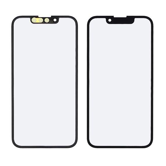 Скло дисплея з OCA плівкою для Apple iPhone 13 Pro Max (Чорне)