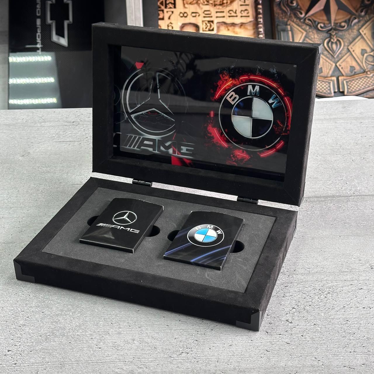 Гральні карти BMW & Mercedes аксесуар для справжніх автолюбителів, фото 1