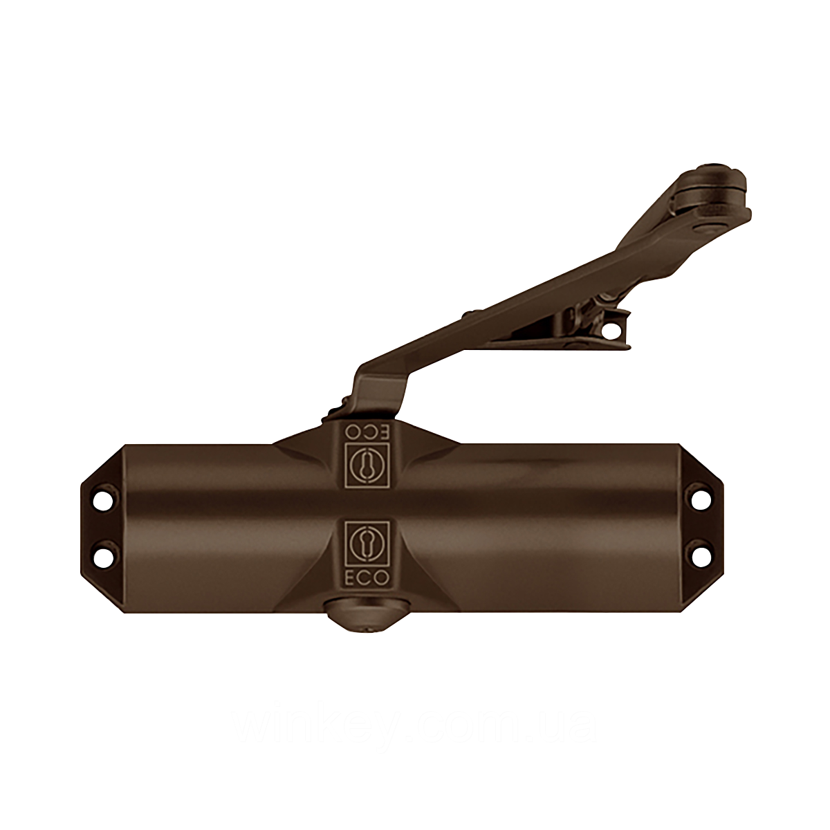 Дотягувач дверний ECO Schulte TS-10D коричневий