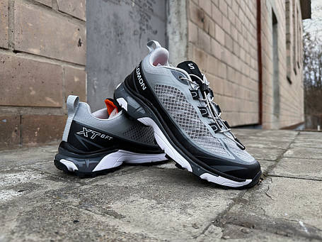 Чоловічі кросівки Salomon XT-6 FT Grey сірі, фото 1