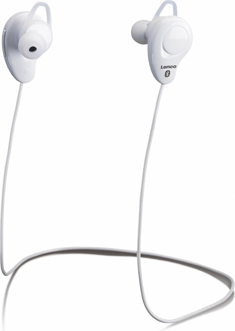 Навушники з мікрофоном Lenco EPB-015 White