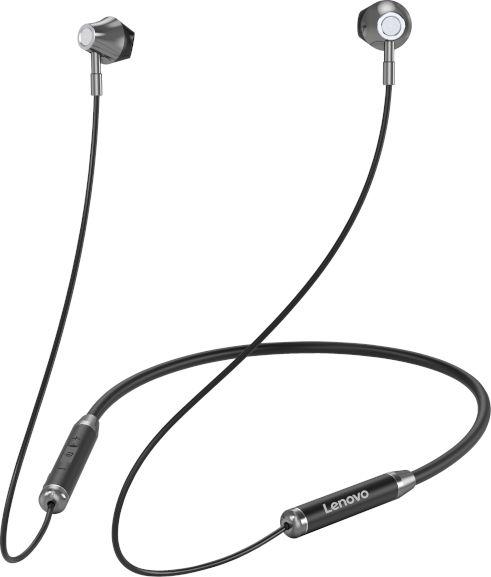 Навушники з мікрофоном Lenovo Moving-Coil HE06 Black