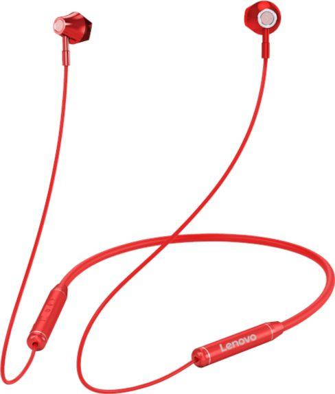 Навушники з мікрофоном Lenovo Moving-Coil HE06 Red