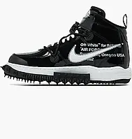 Urbanshop com ua Кросівки чоловічі Nike Off-White X Air Force 1 Mid Sp Leather Black DR0500-001 РОЗМІРИ