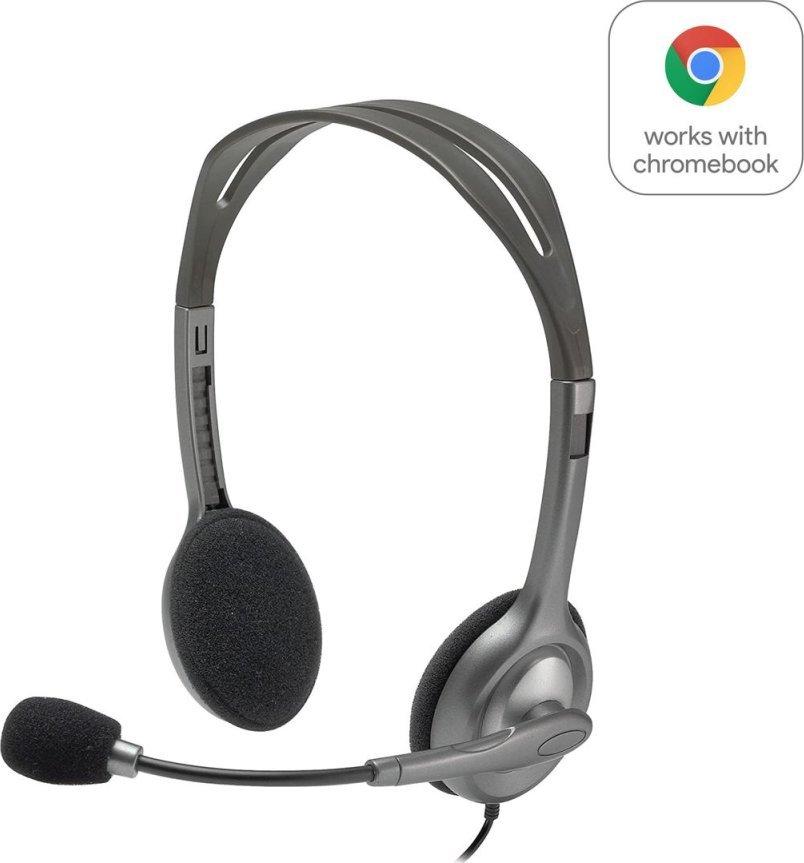 Навушники з мікрофоном Logitech H111 (981-0005939)