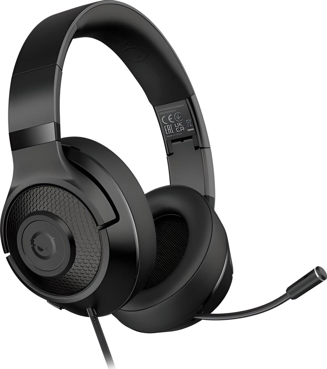 Навушники з мікрофоном Lorgar Noah 101 Black (LRG-GHS101B)