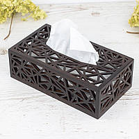 Дерев’яний диспенсер для серветок SPLINTER палісандр