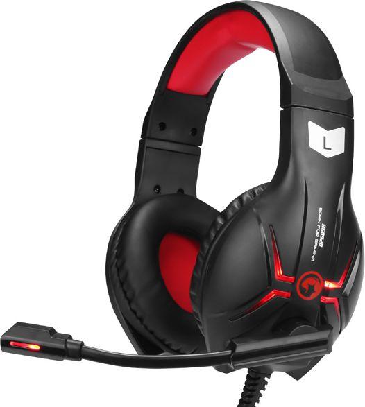 Навушники з мікрофоном Marvo HG8928 Black/Red