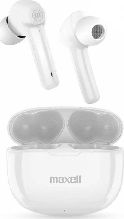 Навушники TWS Maxell Dynamic+ White, фото 1