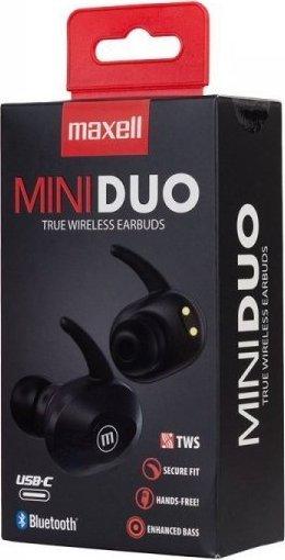 Навушники TWS Maxell Mini Duo Black, фото 1