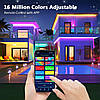 Світлодіодна стрічка Realky Led Strip 5 м, світлодіодна кімната, керування через Bluetooth APP або пульт дистан, фото 9