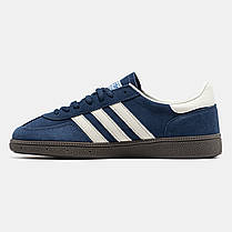 Чоловічі Кросівки Adidas Spezial Handball Blue Cream / Адидас Спешл Гандбол Сині із Кремовим, фото 4