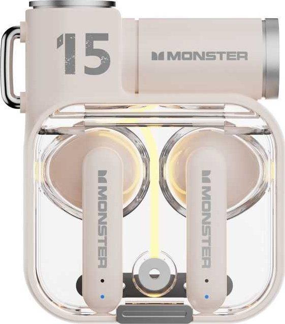 Навушники TWS Monster Airmars XKT15 Beige, фото 1