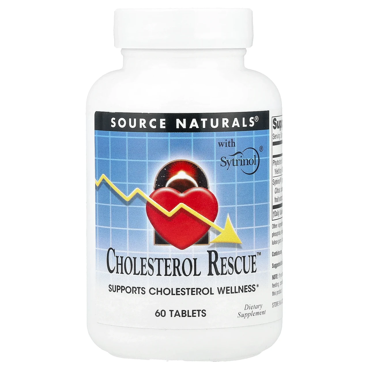 Source Naturals, допомога при холестерині 60 таблеток, Київ, фото 1