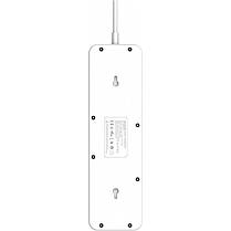 Фільтр живлення ProLogix Premium (PR-SC5415W) 5 розеток, 4 USB (1 PD +1 QC3.0 +2 AUTO ID), 2 м, біли, фото 4