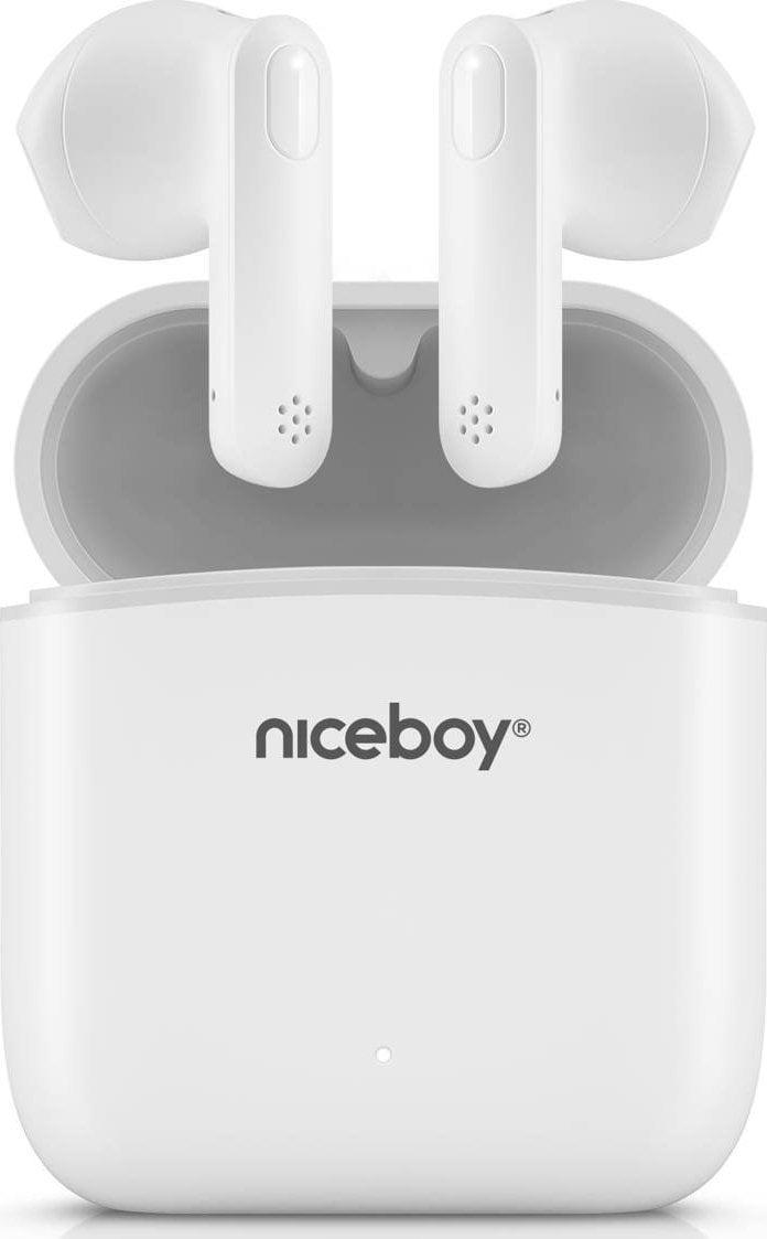 Навушники TWS Niceboy Hive Beans White
