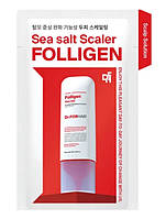 Пілінг для шкіри голови із сіллю мертвого моря Dr.Forhair Sea Salt Scaler Мініатюра 10 мл