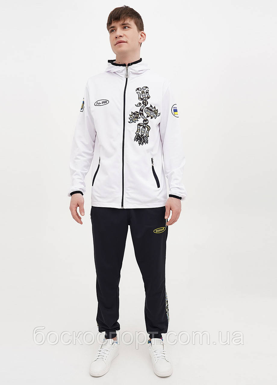 Чоловичий спорт костюм / толстовка штани/ Bosco Україна боско світлий, фото 1