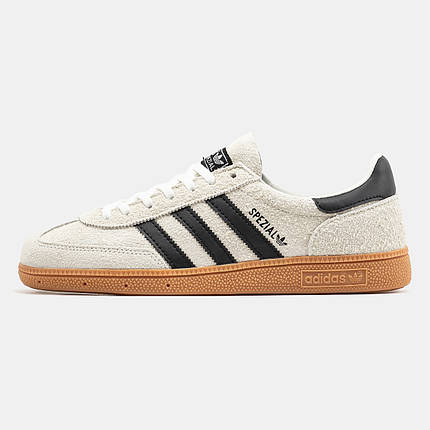 Кросівки Adidas Spezial Handball Beige Black / Адидас Спешл Гандбол Бежеві з Чорним, фото 1