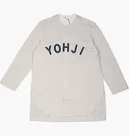 Urbanshop com ua Лонгслів чоловічий Adidas Y-3 Ft Yohji Letters Baseball Shirt Grey FJ0435 РОЗМІРИ ЗАПИТУЙТЕ