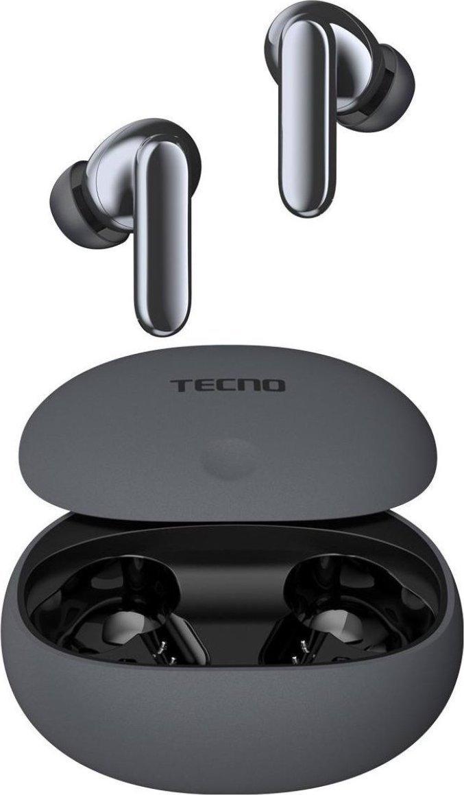 Навушники TWS Tecno True 1 Gray, фото 1