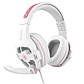 Навушники з мікрофоном Sades SA-726 Ppower White/Pink (SA726WPJ), фото 3