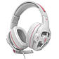 Навушники з мікрофоном Sades SA-726 Ppower White/Pink (SA726WPJ), фото 6
