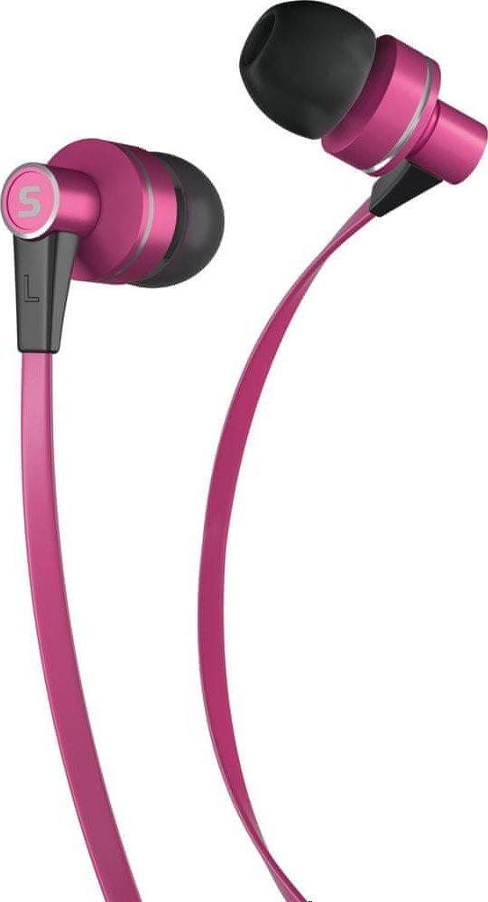 Навушники з мікрофоном Sencor SEP 300 Mic Pink