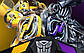 Навушники TWS Transformers TF-T03 Yellow, фото 4