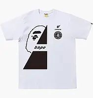 Urbanshop com ua Футболка чоловіча Bape Soccer #3 Tee White 1I80110067WHT РОЗМІРИ ЗАПИТУЙТЕ