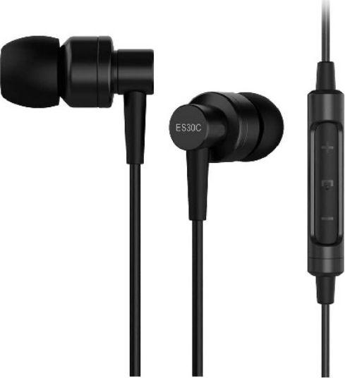 Навушники з мікрофоном SoundMagic ES30C Black, фото 1