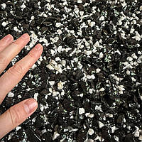 Набір кам'яний килим 22.2кг Creto (каміння + клей) Black & White plastall