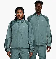Urbanshop com ua Олімпійка чоловіча Nike Nocta Northstar Nylon Track Jacket Green FN7666-382 РОЗМІРИ ЗАПИТУЙТЕ