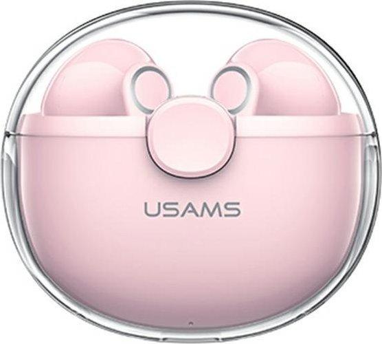 Навушники TWS Usams BU Pink (BHUBU04)