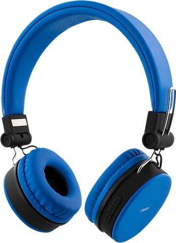 Навушники з мікрофоном Streetz HL-BT401 Blue, фото 1