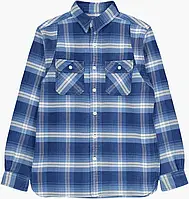 Urbanshop com ua Сорочка чоловіча Polo Ralph Lauren Classic Fit Plaid Flannel Workshirt Blue 710925322001