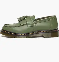 Urbanshop com ua Туфлі чоловічі Dr. Martens Adrian Yellow Stitch Leather Tassle Loafers Green 27759384 РОЗМІРИ