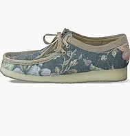 Urbanshop com ua Туфлі чоловічі Clarks Wallabee Floral Grey 261697347 РОЗМІРИ ЗАПИТУЙТЕ