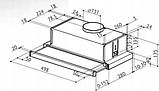 Витяжка телескопічна Faber Cooker Hood Flexa NG AM/XA60, фото 2