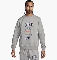 Urbanshop com ua Світшот чоловічий Nike Long-Sleeve Crew-Neck Sweatshirt Club Fleece Green FN2610-063 РОЗМІРИ