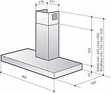 Витяжка Т-подібна De Dietrich DHB7952W, фото 2