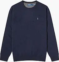Urbanshop com ua Світшот чоловічий Polo Ralph Lauren Lambswool Crew Knit Blue 710876714001 РОЗМІРИ ЗАПИТУЙТЕ