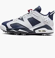 Urbanshop com ua Кросівки чоловічі Air Jordan Retro 6 G Golf Shoes White/Blue DV1376-101 РОЗМІРИ ЗАПИТУЙТЕ