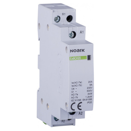 Модульний контактор Noark 20А 1NO+1NC 220/230V Ex9CH2011 102402