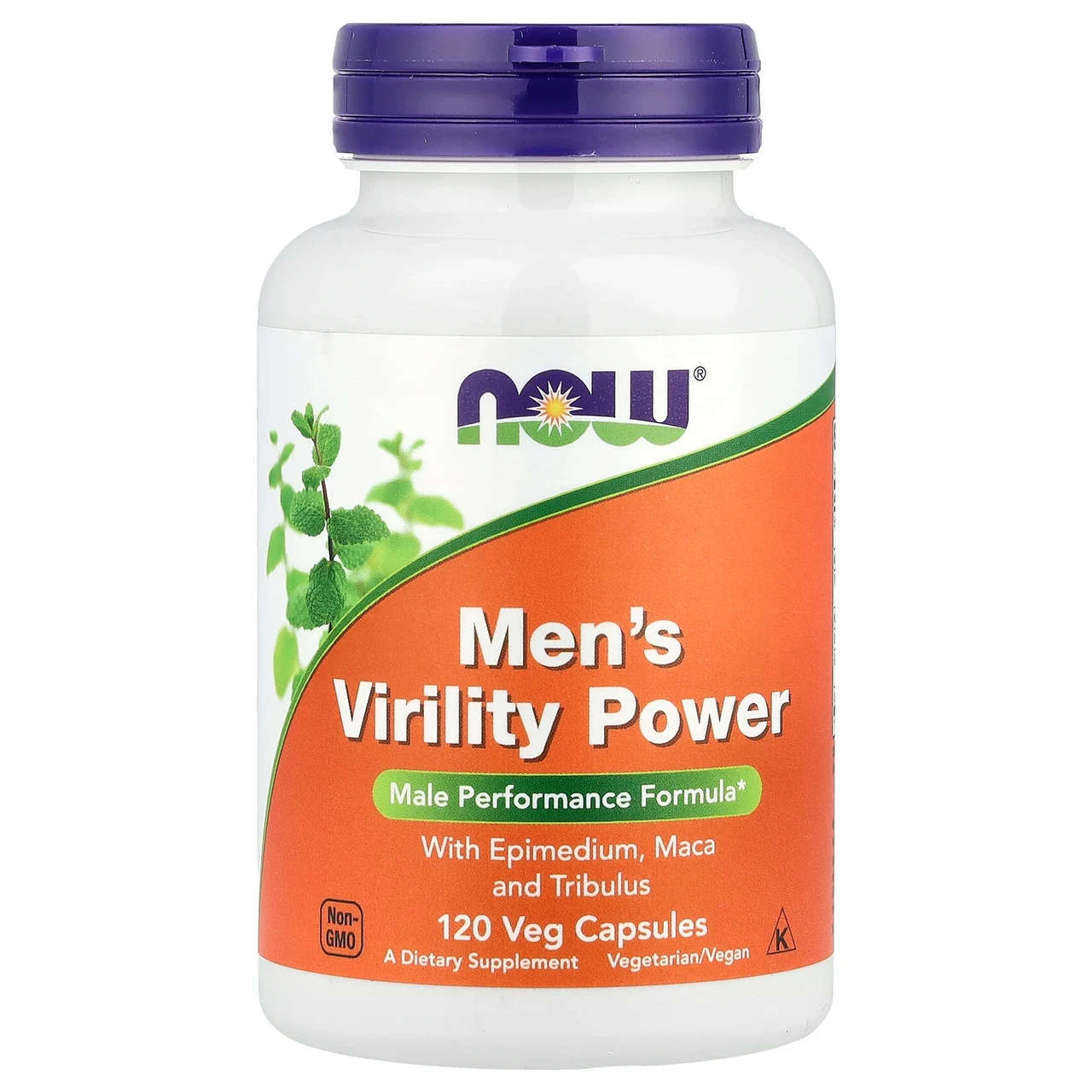 Now Foods, men's Virility Power, 120 рослинних капсул, Київ