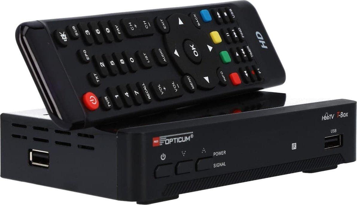 TV-тюнер зовнішній Opticum DVB-T2 HBBTV T-BOX