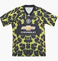 Urbanshop com ua Футболка чоловіча Adidas Manchester United Ea Sports Jersey Green/Black EA2117 РОЗМІРИ