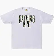 Urbanshop com ua Футболка чоловіча Bape Abc Camo Nyc Logo Tee White 1J30-110-009 РОЗМІРИ ЗАПИТУЙТЕ